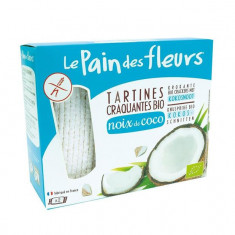 Tartine Crocante Bio Fara Gluten cu Cocos Le Pain Des Fleurs 150gr