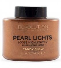 Iluminator Pulbere MAKEUP REVOLUTION Pearl Lights Loose Highlighter - Candy Glow, 25 g foto
