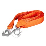 Chinga tractare tip chinga AMiO 7000 kg, latime 60 mm, lungime 5 m, cu carlige metalice la ambele capete, pentru tractare auto pe drum si off-road