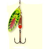 Rotativa Predator Spinner Nr.0 3g Fireshark, DAM