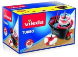 Set mop rotativ Vileda Turbo 2in1 cu galeata pentru curatarea podelelor