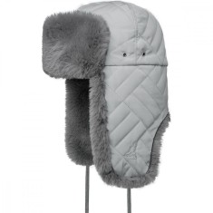 Caciula Kangol Quilted Trapper Light Grey (S,L)- Cod 7872325445 foto