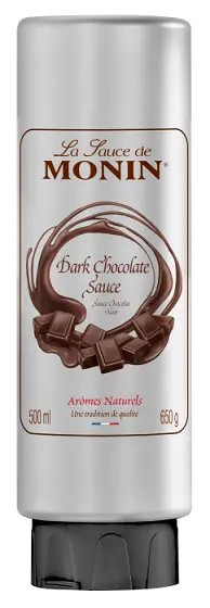 Topping Monin Ciocolata Amaruie, 500 ml