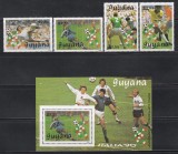 Guyana 1989 - Cupa Mondială de fotbal - Italia, Serie + Colita , MNH