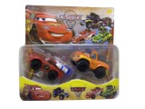 Set 2 Masinute Cars Diverse Modele, Plastic, 7cm, Baieti, 1-12 Ani+, PJ Masks, Multicolor