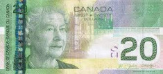 Bancnota Canada 20 Dollars 2004-2011 UNC foto