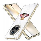 Husa antisoc pentru realme 14 pro+ airbag tpu, col&Egrave;uri ranforsate - girl power