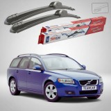 Cumpara ieftin Ștergătoare Volvo V50 2004-2012 | Set Față Flat &ndash; TeamCar&reg;
