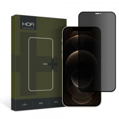 Folie de protectie Ecran Privacy HOFI PRO+ pentru Apple iPhone 12 / 12 Pro, Sticla securizata, Full Glue foto