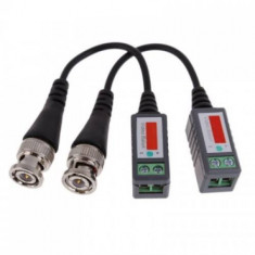 Video balun transmisie semnal video prin cablu UTP FTP set 2buc