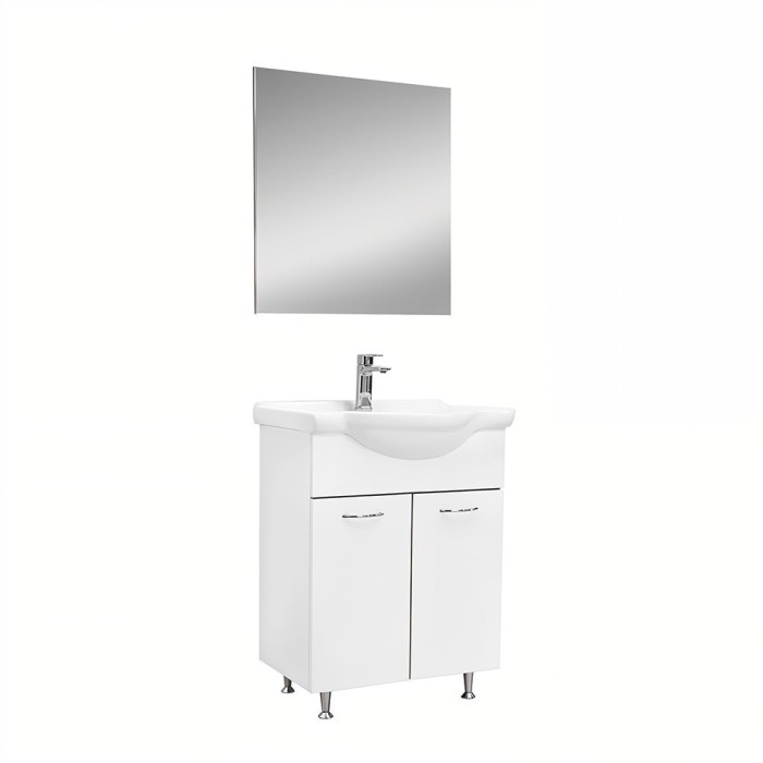 Mobilier complet de baie Ruben Prime 65 Alb
