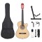 Set chitară acustică occidentală 12 piese, cu 6 corzi, 38&quot;