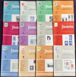 Romania 1969 - Lot 12 reviste filatelice romanesti FILATELIA / An XVIII complet