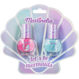 Martinelia Let&acute;s be Mermaid Nail Duo set de lacuri de unghii pentru copii 2x4 ml