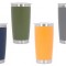 Family Pack 4x Cana Termoizolanta Otel Inoxidabil SS304 cu Capac Perete Dublu 590ml Albastru Portocaliu Verde Gri Performance AutoTuning