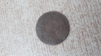 Suedia - 1/2 skilling 1819. foto