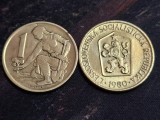 Cehoslovacia 1980 - 1 koruna, circulata