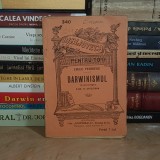 EMILE FERRIERE - DARWINISMUL , BIBLIOTECA PENTRU TOTI , ALCALAY , EDITIE VECHE *