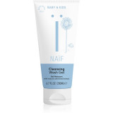Naif Baby &amp; Kids Cleansing Wash Gel gel pentru spălarea și curățarea copiilor și a bebelușilor 200 ml