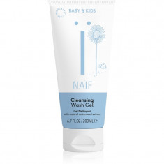 Naif Baby & Kids Cleansing Wash Gel gel pentru spălarea și curățarea copiilor și a bebelușilor 200 ml