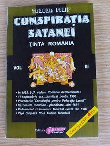 Conspiratia satanei Tinta Romania vol 3- Tudor Filip foto