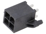 Soclu cablu-placă Mini-Fit Jr 4,2mm 4 PIN