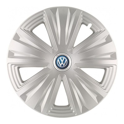 Set 4 Capace Roti, potrivite jantelor de R14, pentru Volkswagen, model glory Gri foto