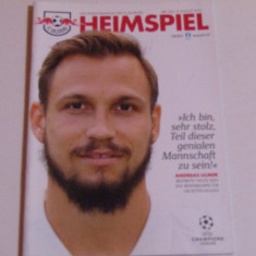 Program meci fotbal RED BULL SALZBURG-FF MALMO(Champions League 19.08.2014)