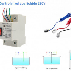 Control nivel apa lichide 220V