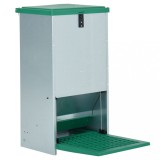 VidaXL Dozator automat de hrană pentru păsări de curte cu banda 20 kg