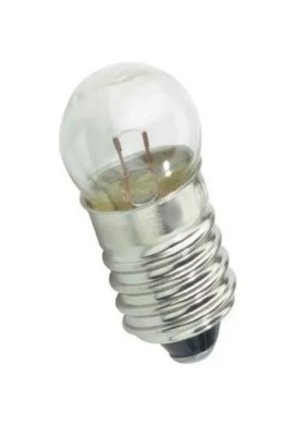 Bec cu filet 4.8V dulie E10 glob rotund (555) foto