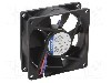 Ventilator 80x80x25,4mm, {{Tensiune de lucru}}, EBM-PAPST - 8412NGMV