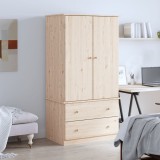 vidaXL Dulap &bdquo;ALTA&rdquo;, 90x55x170 cm, lemn masiv de pin