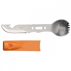 Spork multifnctional, 6in1: Lingura, Furculita, Cutit Fox Outdoor 33430K