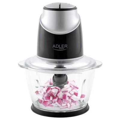 Tocator chopper cu bol sticla ad 4082 adler foto