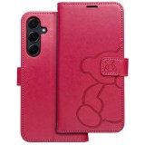 Husa pentru Samsung Galaxy A55 5G A556, OEM, MEZZO Teddy Bear, Magenta