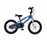 Bicicleta copii Royal Baby Freestyle 7.0 NF, roti 18inch, cadru otel (Albastru), Royalbaby