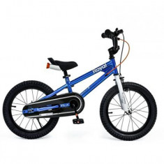 Bicicleta copii Royal Baby Freestyle 7.0 NF, roti 18inch, cadru otel (Albastru)