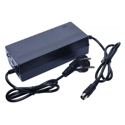 Incarcator Litiu-Ion 48V, 2 A, conector tip antena pentru biciclete, scutere, motociclete electrice elSales foto