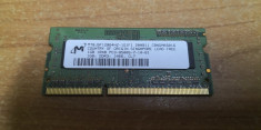 Ram Laptop Micron 1GB DDR3 PC3-8500S MT8JSF12864HZ-1G1F1 #RAZ foto