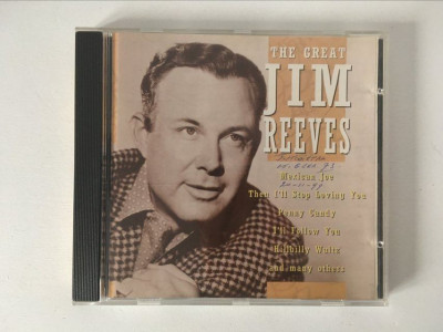 * CD muzica pop: Jim Reeves - The Great Jim Reeves foto