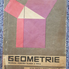 Manual Geometrie, clasa a VII-a, 1965, 160 pagini