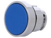 Comutator Apăsare 22mm Albastru