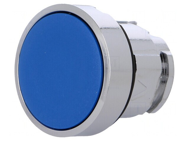 Comutator Apăsare 22mm Albastru