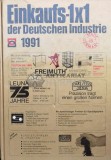Cumpara ieftin Einkaufs - 1x1 der Deutschen Industrie - 1991 (#B16)