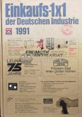 Einkaufs - 1x1 der Deutschen Industrie - 1991 (#B16)