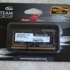 Memorie RAM Team Elite DDR3 - 4GB, 1600 mhz, CL11-11-11-28 1.5V - Noua