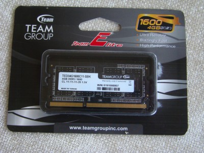 Memorie RAM Team Elite DDR3 - 4GB, 1600 mhz, CL11-11-11-28 1.5V - Noua foto
