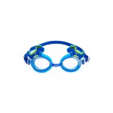 Ochelari de inot pentru copii, 3-6 ani, Albastru, Model Dinozauri, Silicon, ATU-V4570