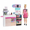 Barbie Set Cafenea Cu 20 De Accesorii, Mattel
